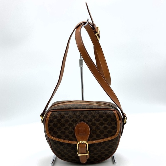 Celine Bag Macadam Pattern Brown - Picture 2 of 10